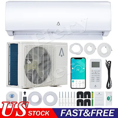 18000 BTU Ductless Mini Split Air Conditioner Heat Pump 19 SEER INVERTER AC 220V • $779.99