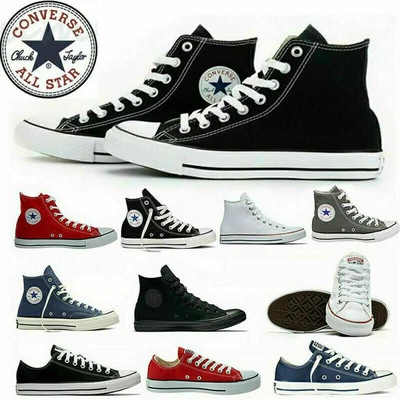 £22.79 • Buy Converse All Star High Tops WOMENS & MENS Chuck Taylor OX Canvas Trainers Shoes