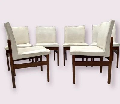 £0.99 • Buy 6 X Vintage Retro Mid Century 1960s Danish Era Teak Modernist Dining Chairs