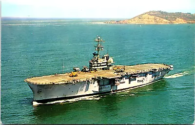 USS Tripoli LPH-10 Vertical Envelopment Assault With Marine Troops Postcard • $6.75