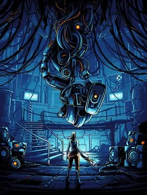 Portal By Dan Mumford Xx/50 Screen Print Video Game Art Poster Mondo Artist • $95