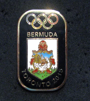 TORONTO 2015 Pan Am Olympic Games LIMITED BERMUDA Team Pin  • $12.98
