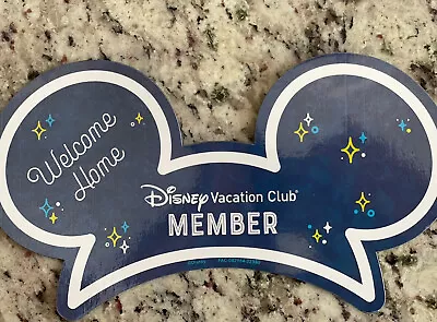 Disney Vacation Club Magnet DVC Mickey Mouse Ears DCL Disney Cruise Line NEW • $12