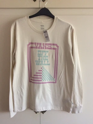 £2.99 • Buy Vans Off The Wall Women's Top Long Sleeve Size Small  NEW