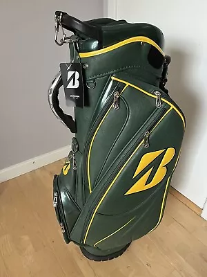 NWT Rare Tiger Woods MASTERS Bridgestone Golf Bag Limited Edition • $399