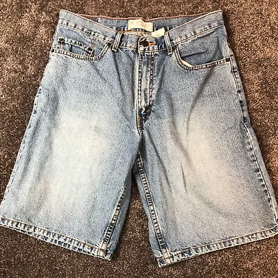 Vintage Levi Strauss Signature Jean Shorts Size 34  Men's Denim • $14.25