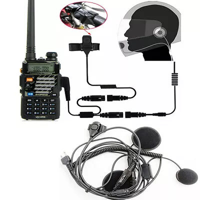 Military PTT Handset Handheld Microphone Midland 2/Two Way Radio Walkie Talkie • $20.90