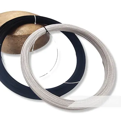 0.8mm (40 Gauge) Cotton Covered Millinery Wire For Fascinators And Hat Making • £1.50