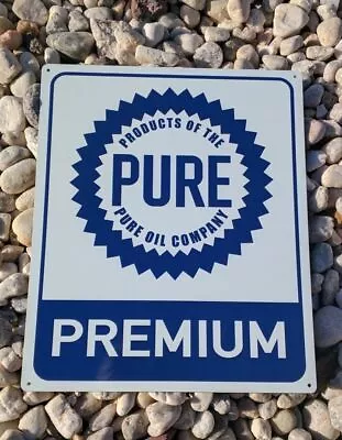 Products Of The Pure Oil Company Advertising Premium Metal Sign 10x12 50154 • $25.95