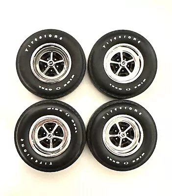 Magnum SS Wheels & Firestone Wide Oval Tire Set 1/18 Scale ACME GMP • $45