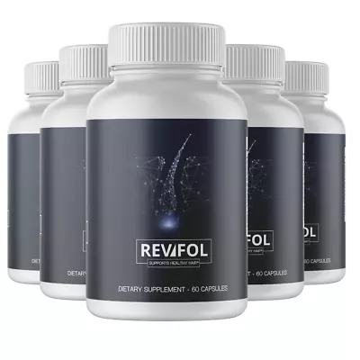 5 Bottles Revifol Hair Skin And Nails Supplement Hair Growth Vitamins 60 Caps • $120