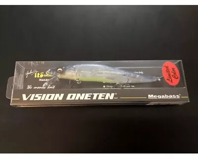 Megabass Vision 110 OneTen BASS MASTER CLASSIC GP Pro Blue Secret VERY RARE • $35