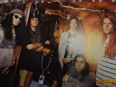 Vintage A3 MORDRED Scott Holderby  / MR BUNGLE MIKE PATTON POSTER KERRANG  • $19.88