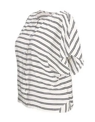 Cabi New NWT Sail Away Top #5788 Navy White Stripe Was $79 • $31.60