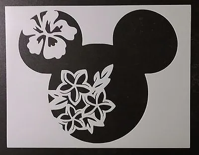 Spring Flower Mickey Mouse 11  X 8.5  Custom Stencil FAST FREE SHIPPING • $12.93