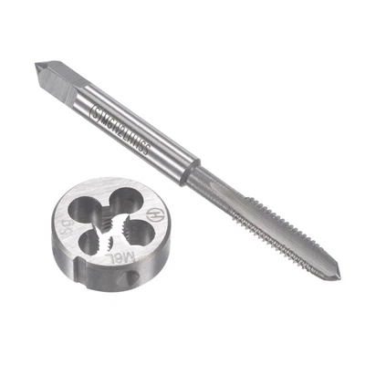 £10.85 • Buy M6 X 1mm Metric Left Hand Tap And Die Set Machine Thread Tap With Round Die