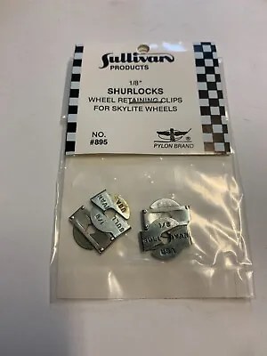 NOS Sullivan 1/8  Shurlocks Wheel Retaining Clips Control Line R/C • $1.80