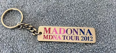 MADONNA MDNA TOUR KEYRING ~ WORLD TOUR 2012 ~ Excellent Condition • $199