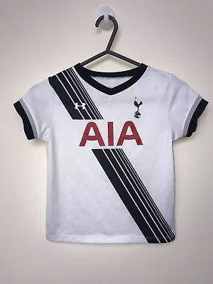 Child’s Tottenham Hotspur Home Shirt By Under Armour Size 2T Spurs Shirt • £10