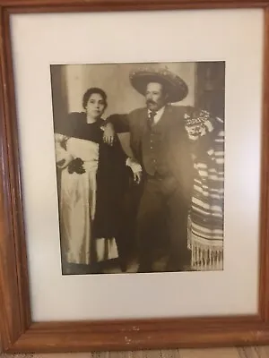 Francisco (pancho) Villa And Wife  Photo Framed Piece 16.5  X 13.5  • $45