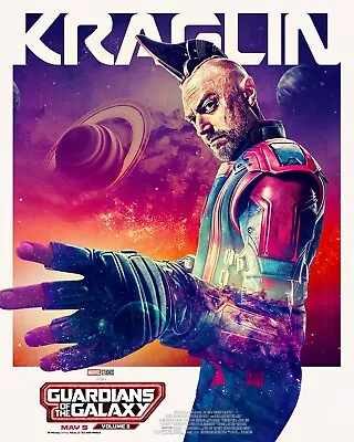 Marvel Art Print Poster Wall Decor  Guardians Of The Galaxy Vol 3  Kraglin Gift • $11.99