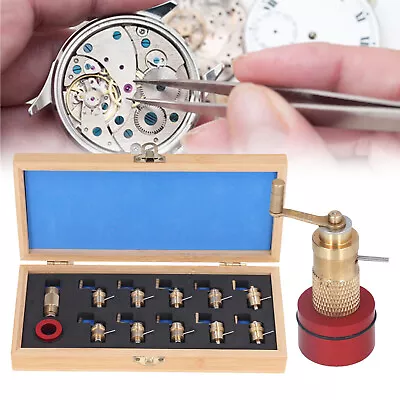 Watch Mainspring Winder Set Brass Wrist Watch Repairing Kit Watchmaker Tool Kid1 • $33.99