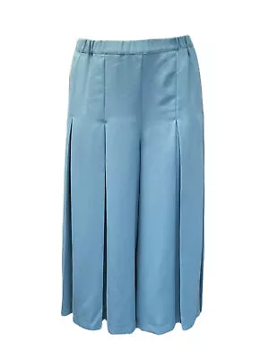 Marina Rinaldi Women's Blue Rarita Wide Leg Pants Size 20W/29 NWT • $53.75