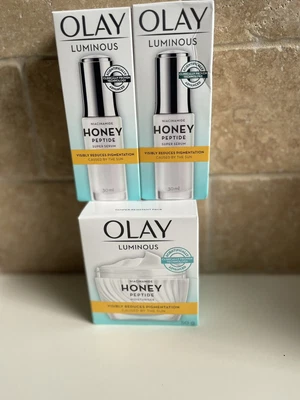 $50 • Buy Olay Bulk Products All New In Boxes Honey Peptide