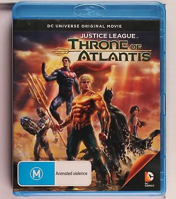 $8.49 • Buy Justice League - Throne Of Atlantis (Blu-ray, 2014)