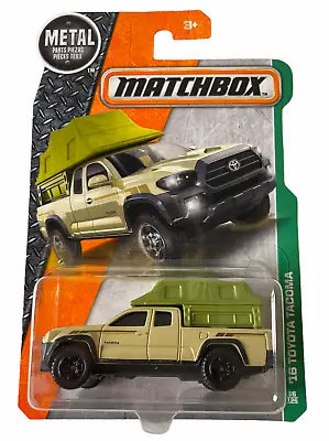 Matchbox '16 Toyota Tacoma - With Camper - Combined Postage Available • $39.95