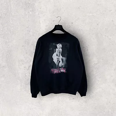 Vintage Marilyn Monroe Hoodie Sweatshirt Retro Y2K Hype Tour Rock Archival Cloth • $55