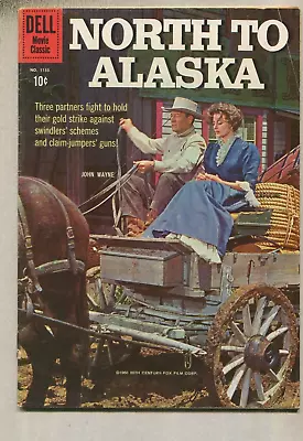 North To Alaska: #1155 VG+ John Wayne Capucine Stewart Granger Fabian Dell D7 • $19.99