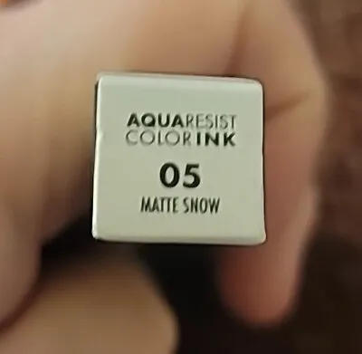 MAKE UP FOR EVER Aqua Resist Color Ink 24 Hr Waterproof Eyeliner #05 Matte Snow • $18.99