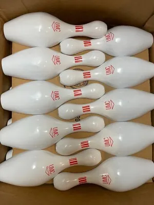 SHUFFLE ALLEY Arcade REPLACEMENT UMC BOWLING PINS - SET /10 #3192 FREE SHIPPING • $150