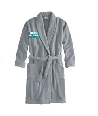 The Office TV Dunder Mifflin Bathrobe By CultureFly- Choose Size- XS/M Or L/3XL • $29.99