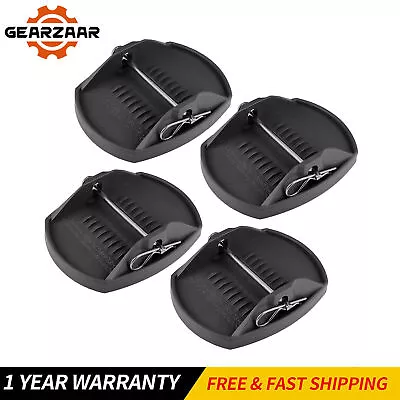 4x Caravan Jack Pads Corner Steady Set Camper Trailer Stabilizer Legs Big Foot • $24.79