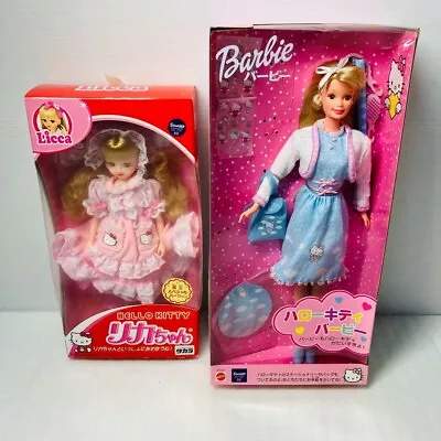 Hello Kitty Licca-chan Collaboration Special Version & Barbie New 2403M* • $491.67