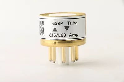 One 6s3p Replacment 6J5 L63 Tube Converter Adapter • $15