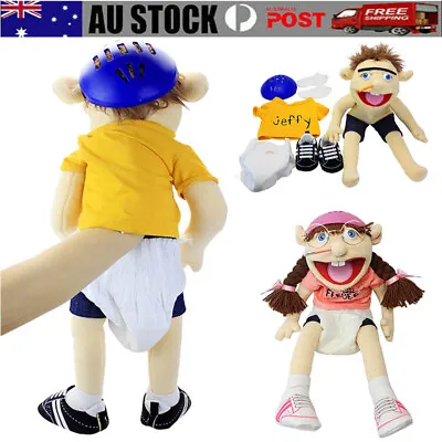 Jeffy Puppet Cheap Sml Jeffy Hand Puppet Plush Toy 23  Stuffed Doll Kids Gift • $59.99