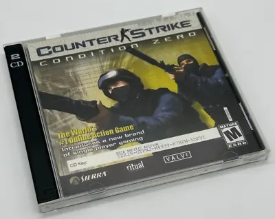 Counter Strike: Condition Zero - PC 2 CD 2003 - SIERRA - VALVE  - AUSSIE STOCK • $28.75