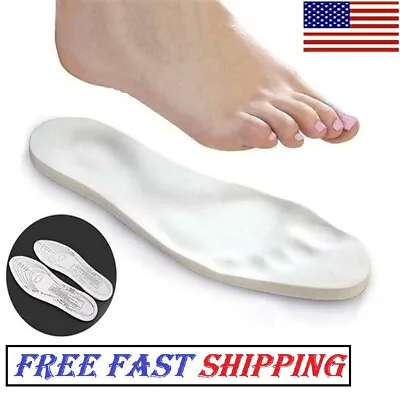 Memory Foam Shoes Insoles Arch Support Comfort Plain Relief Insert Pad Men Women • $5.99