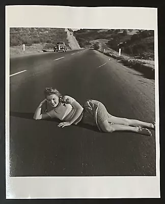 1945 Marilyn Monroe Original Photo By Andre De Dienes California Highway Stamped • $5500