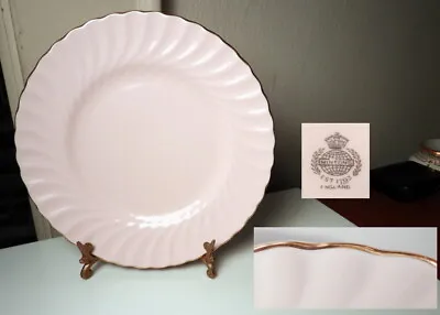 Minton SHELL PINK /GOLD Trim 8  Salad Plate (s) • $15.95