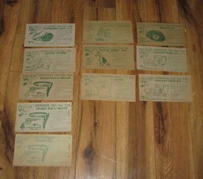 VTG Western 1956 Advertising Rin Tin Tin Trading Post 11 Cards Nabisco Coupons  • $49.99
