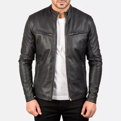 Sheep Skin Real Leather Smartfit Leather Jacket For Men • $145
