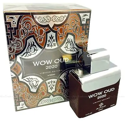 £10.99 • Buy Wow Oud 2020 By Ajyad Spicy Smoky Halal Fragrance Attar EDP Spray Perfume 100ml