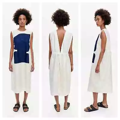 MARIMEKKO Virginie Addy Sleeveless Woven Midi Dress (S) • $375
