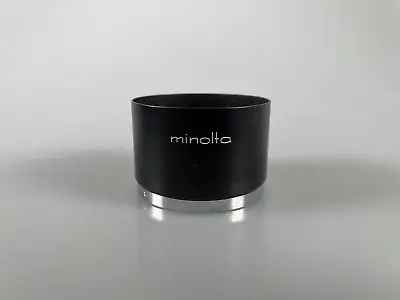 Minolta D54KD Metal Lens Hood For Minolta Rokkor-QE 100mm F3.5 Lens • $7