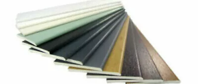 £4.48 • Buy Upvc White/Coloured Trim 20mm/25mm/30mm/45mm/65mm/95mm 1m Length Delivered Flat