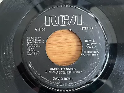 David Bowie – Ashes To Ashes • £7.70